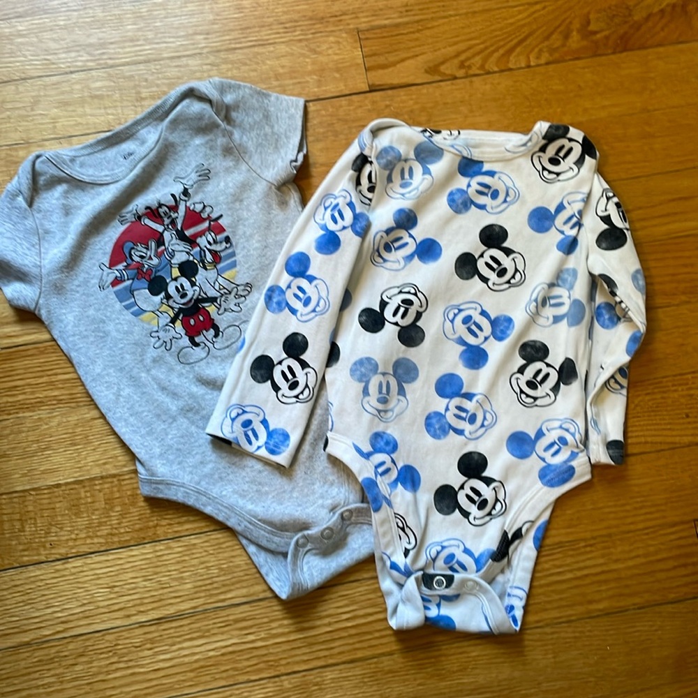18 month Disney theme onesies